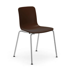 HAL Tube Stackable Seat Chocolate-Base Chrome-Glide Basic Dark - view 1