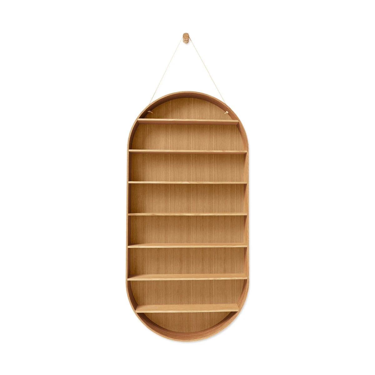 Oval Dorm Oiled Oak - view 1
