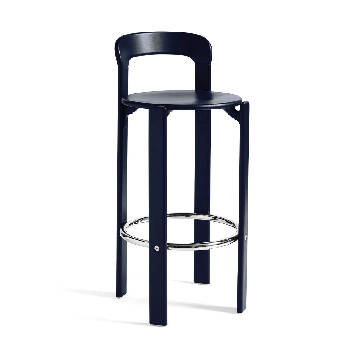 Rey Bar Stool High Deep Blue - view 1