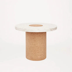 Sintra Table Large Cork/White Marble - view 1