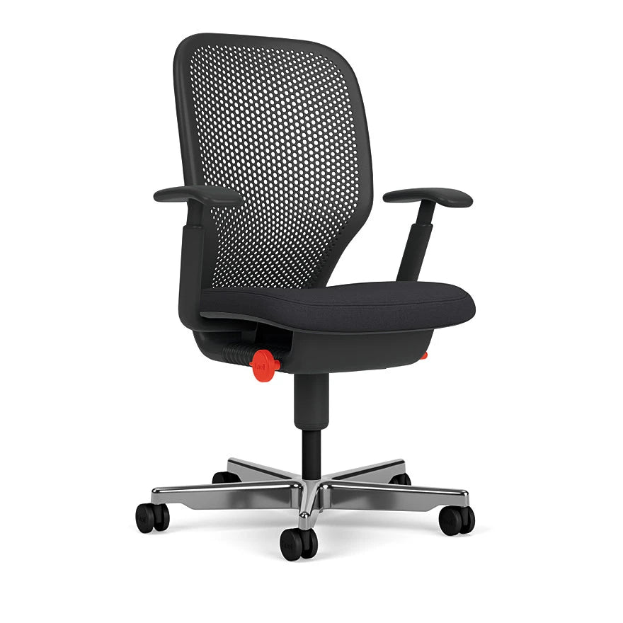 Newson Task Chair - Aluminum - view 1