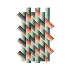 Mirage Orange Rug - view 1