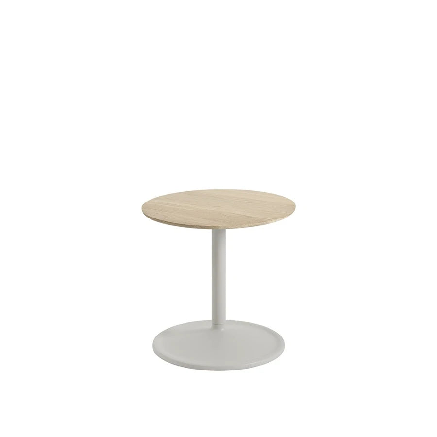 Soft Side Table 4sizes Grey/Solid Oak - view 1