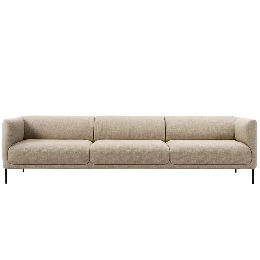 Konami Sofa 3seater 4953 Black/Loop 42 - view 1