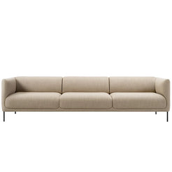 Konami Sofa 3seater 4953 Black/Loop 42 - view 1