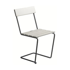 Chair 1 White lacquered oak - view 1