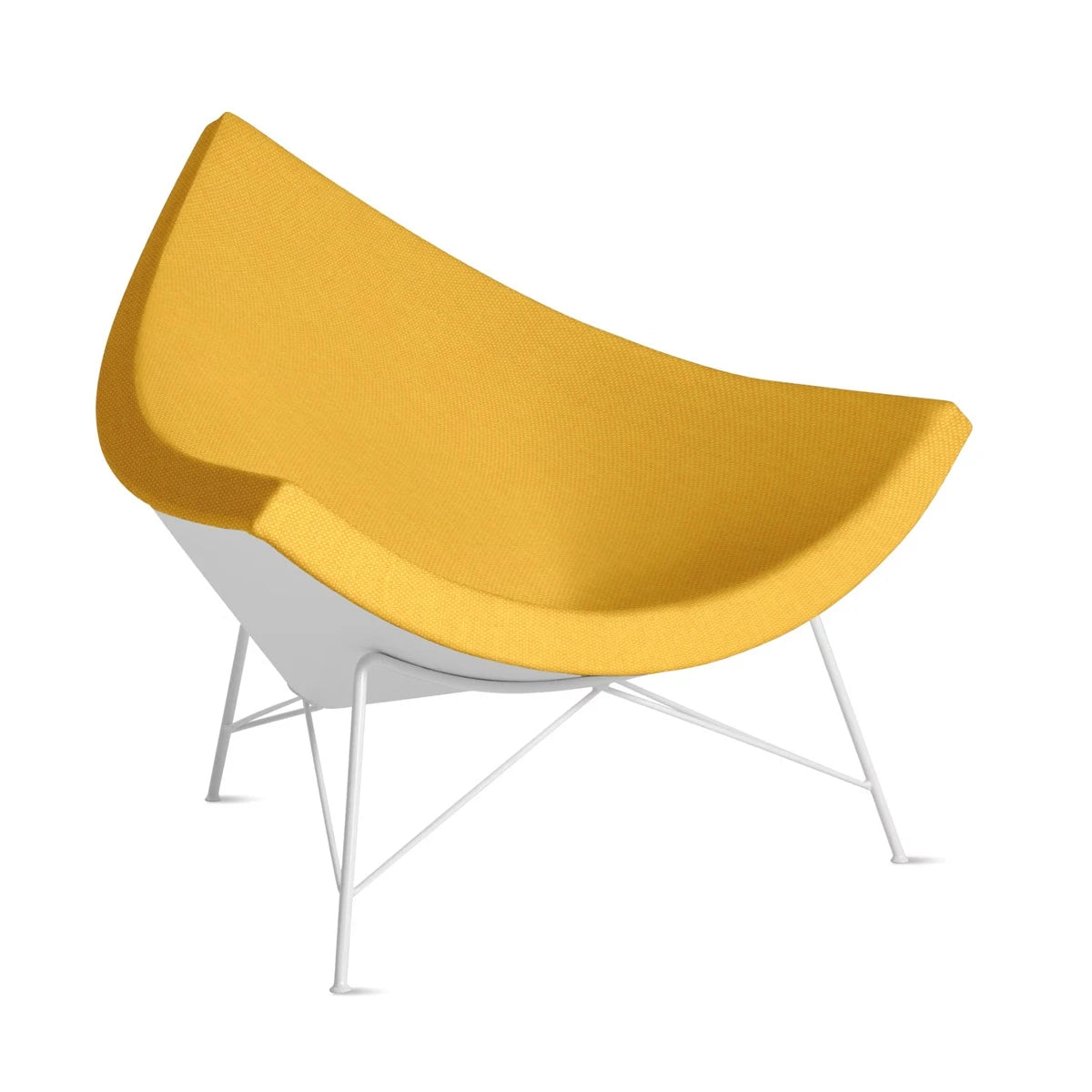 Nelson Coconut Lounge Chair Goldenrod-White - view 1