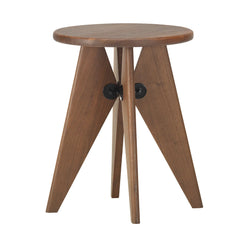 Tabouret Bois Solid American Walnut - view 1