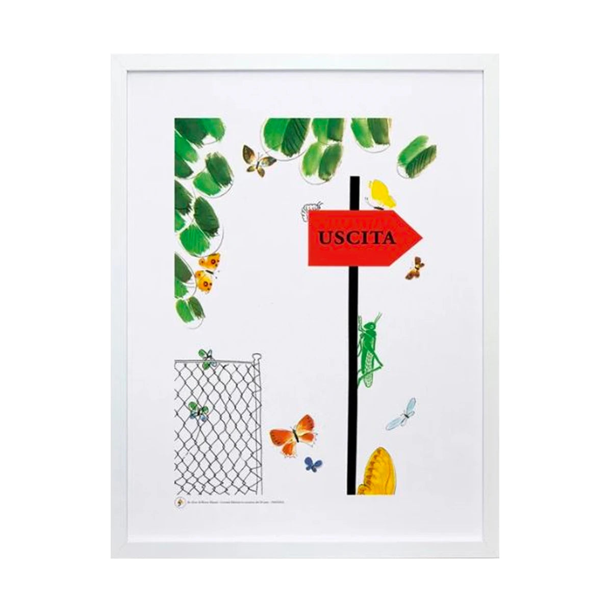 Art print - Exit (Zoo) by Bruno Munari - view 1