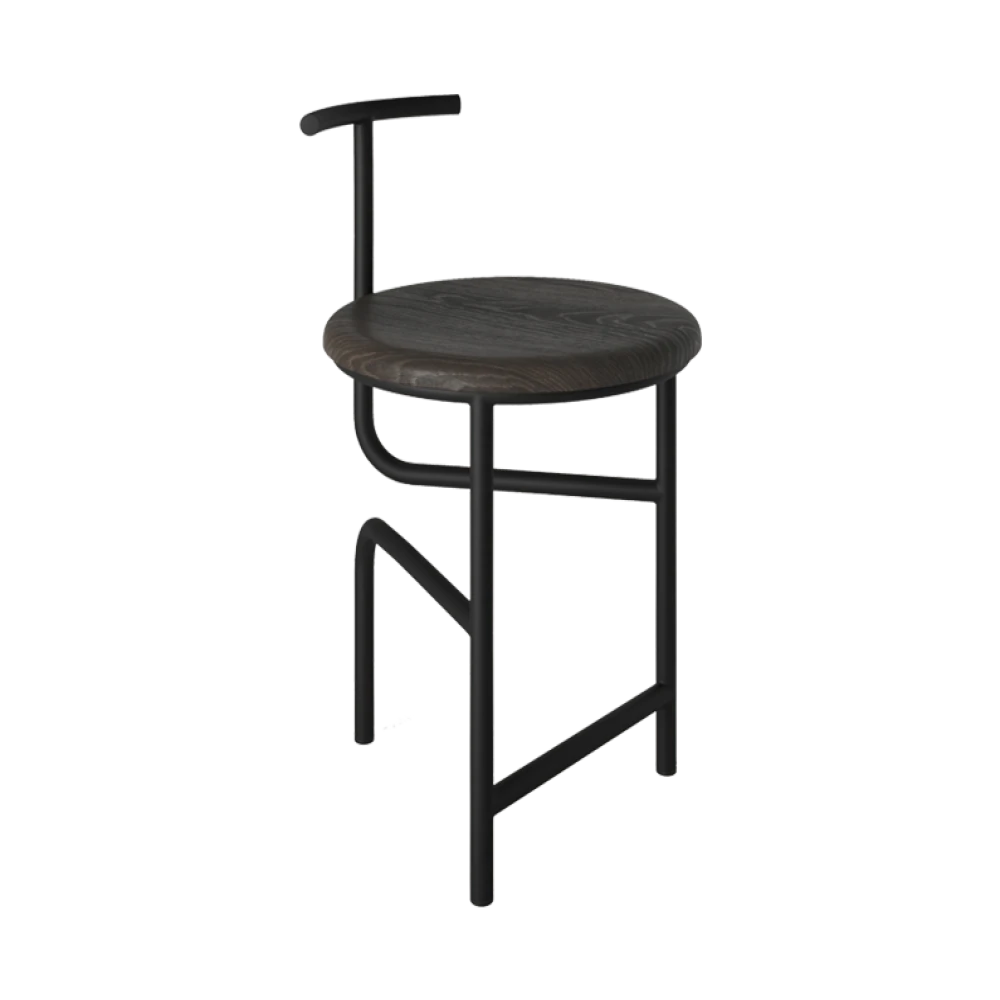 Blend Chair W (Oak / Walnut) - view 1