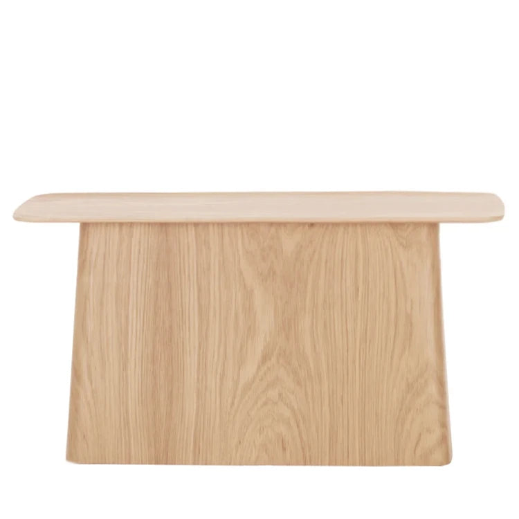 Wooden Large Light Oak Side Table - view 1