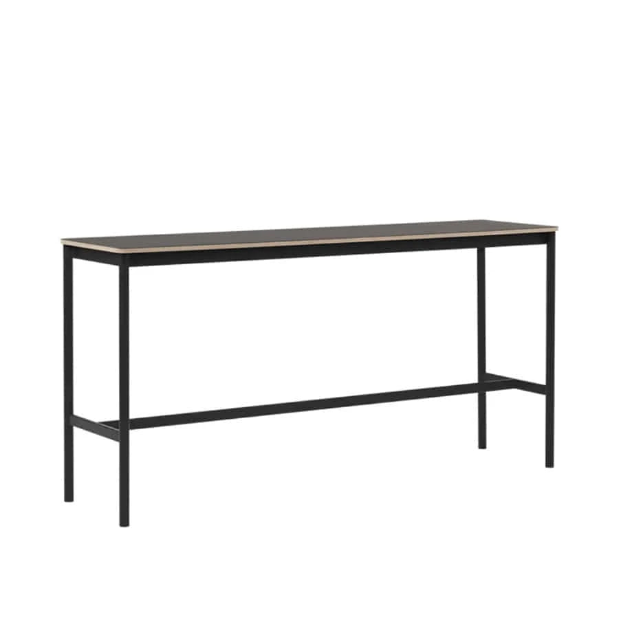 Base Table High 190 x 50 Black - view 1