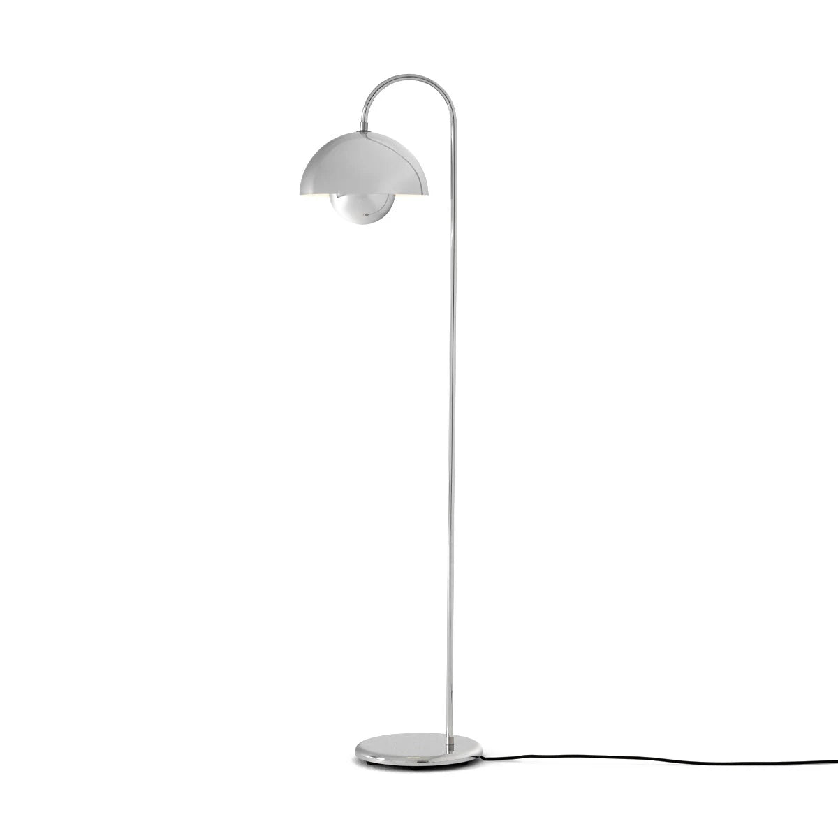 Flowerpot Floor Lamp VP12 Chrome-Plated - view 1