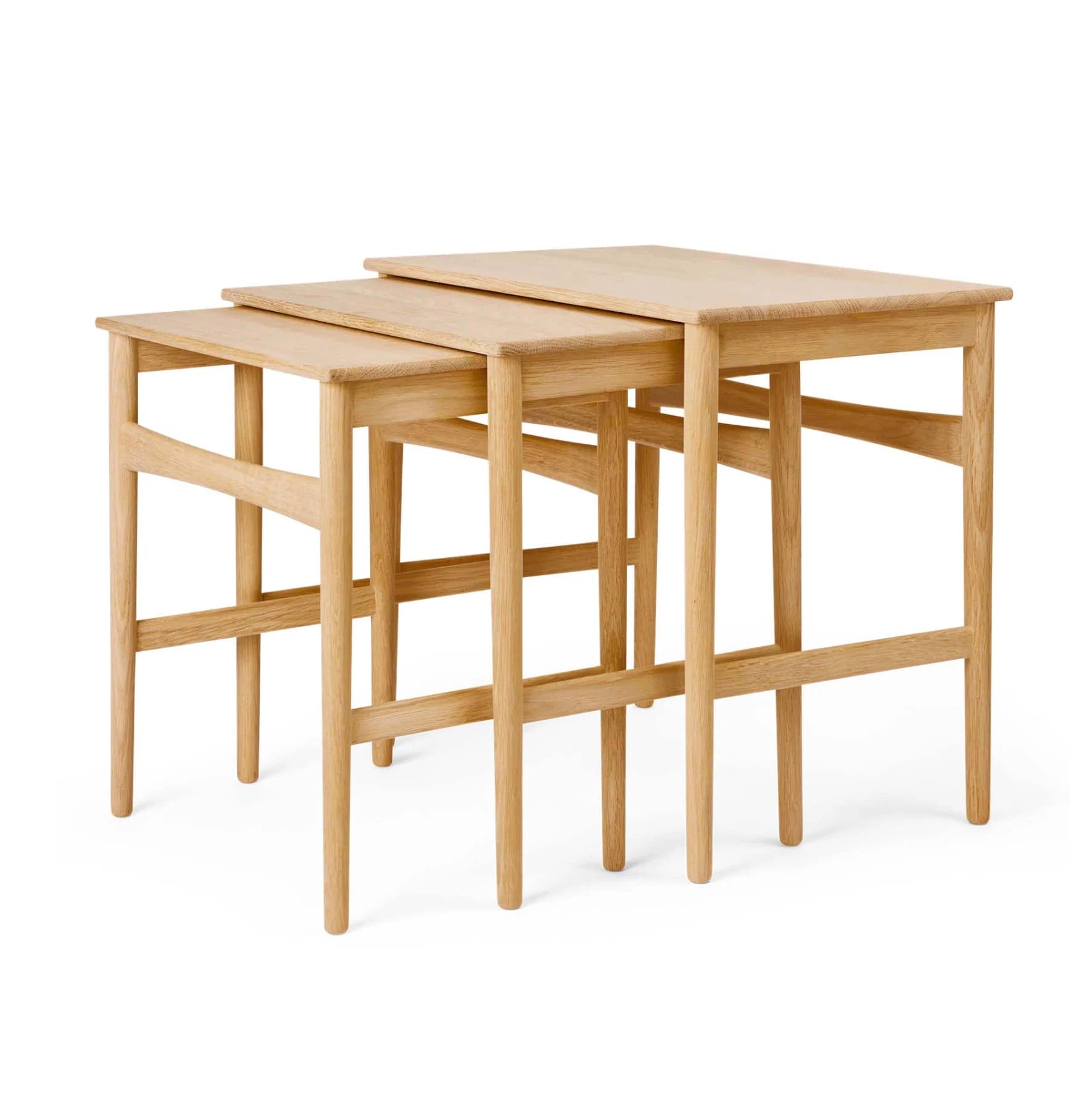 CH004 Oak Oil Side Table - view 1