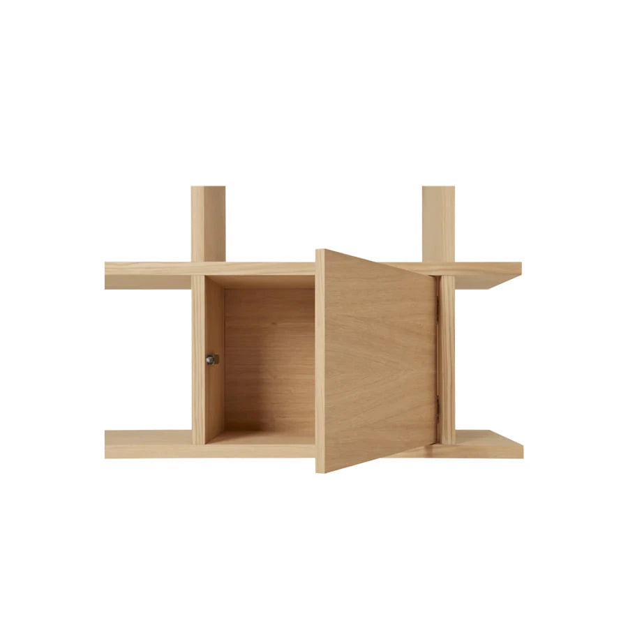 Kona Natural Bookcase Cabinet Insert - view 1
