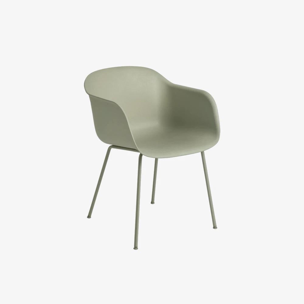 Fiber Armchair Tube Base - view 1