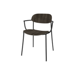 Ori Dining Armchair (Oak / Walnut) - view 1