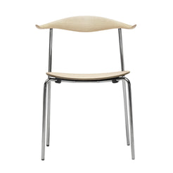 CH88T Chair Oak White Oil Stainless Steel - view 1