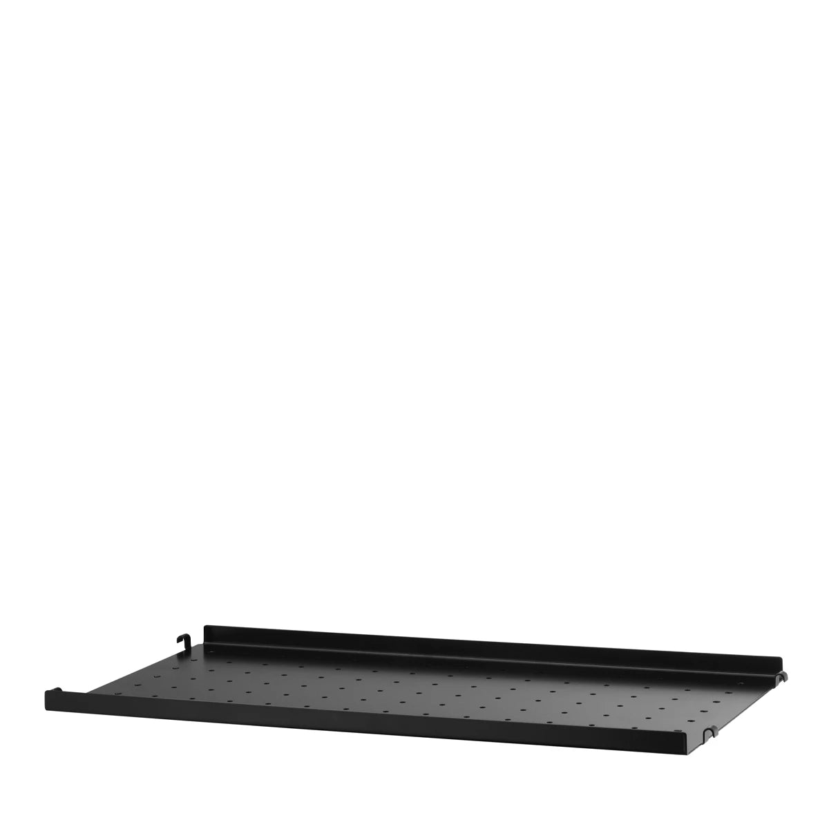 Metal Shelf Low Edge Black - view 1