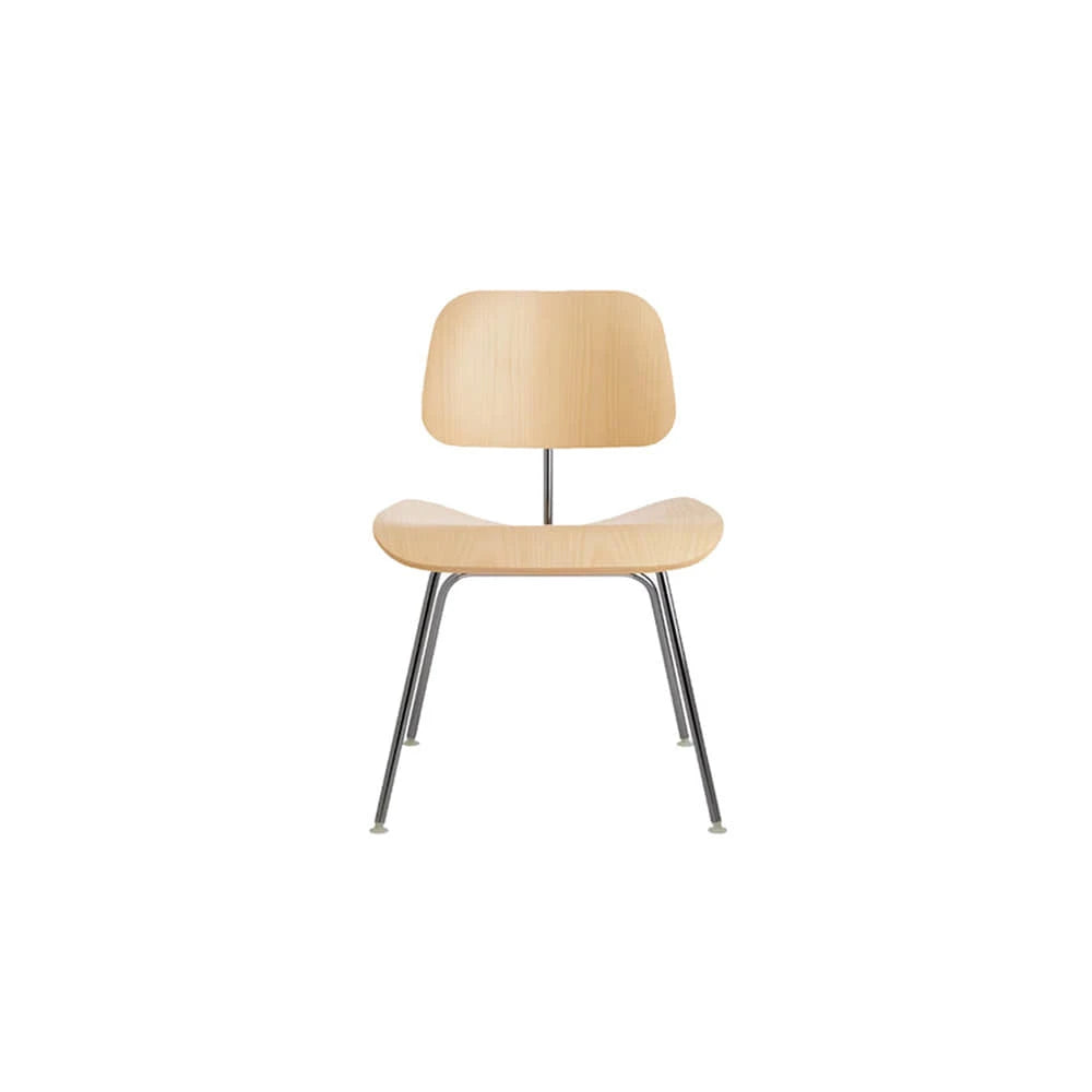 Eames Molded Plywood Dining Chair (White ash) - view 1
