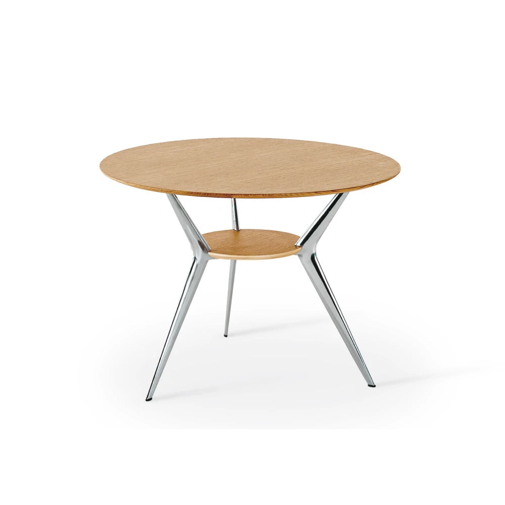 Biplane Table Ø90 401 - Aluminum Frame - view 1