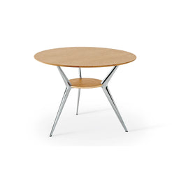 Biplane Table Ø90 401 - Aluminum Frame - view 1