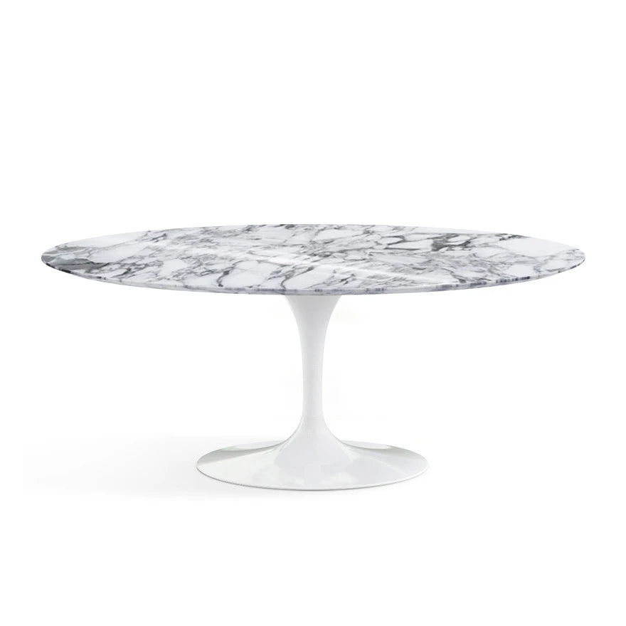 Saarinen Dining Table 183 cm Oval, Marble Top - view 1
