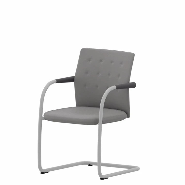 ID Visitor Trim Plano Light Grey Sierra Grey Fr Soft Grey Arm Dim Grey Chair - view 1