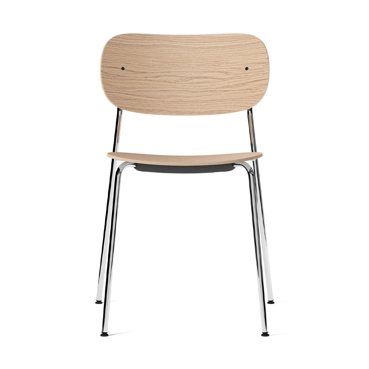 Co Dining Chair Oak-Chrome - view 1