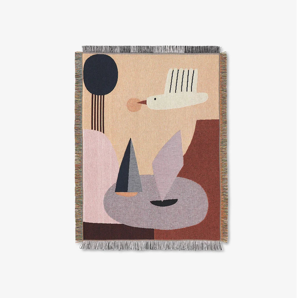 Bird Tapestry Blanket Multi - view 1