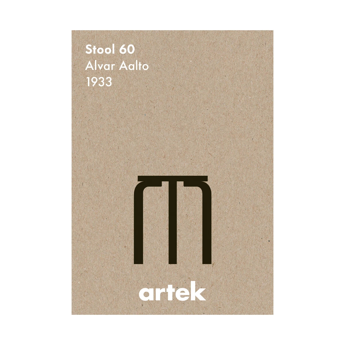 Icon Stool 60 Poster - view 1