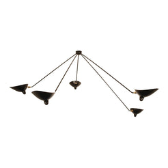 Ceiling Lamp Spider 5 Fixed Arms - view 1