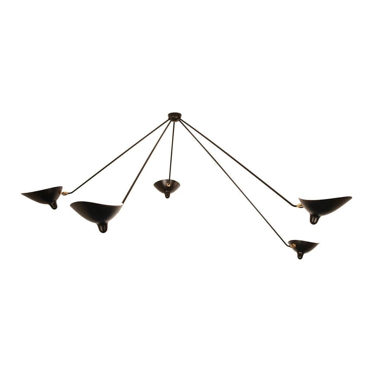 Ceiling Lamp Spider 5 Fixed Arms - view 1