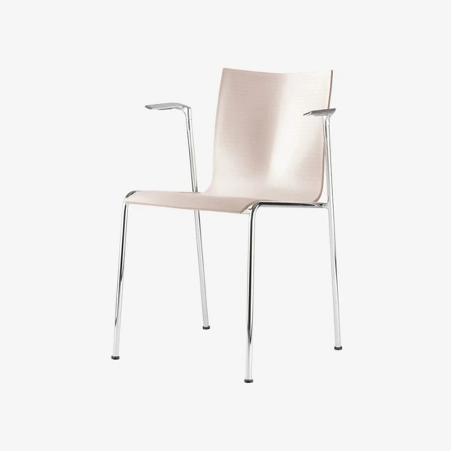 Chairik Armchair 123 Chrome/137Mushroom - view 1