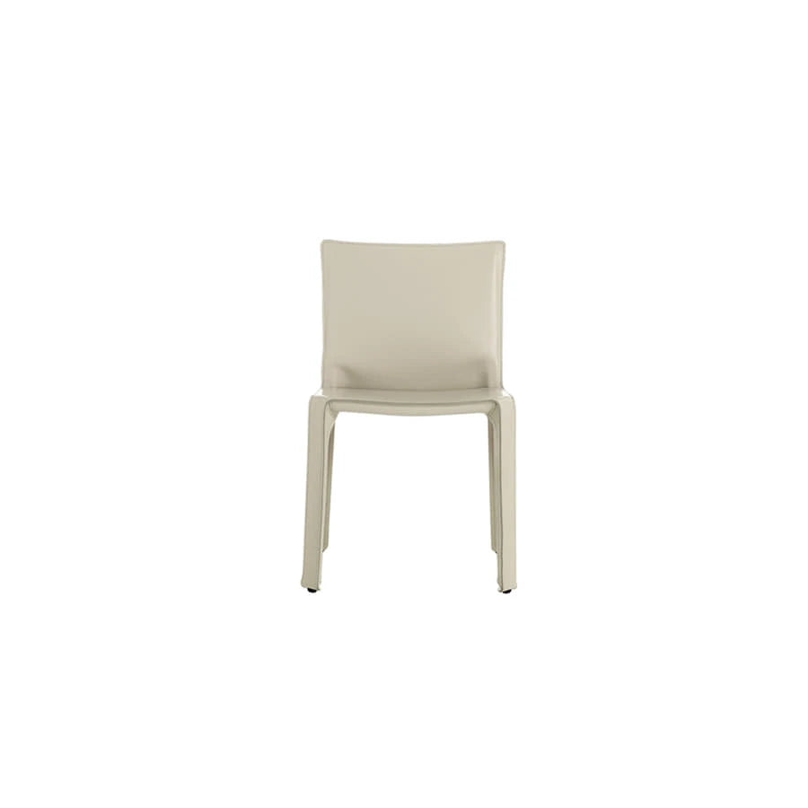 Cab 412 Chair (Saddle leather. Mat Ivory) - view 1