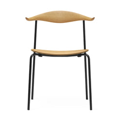 CH88T Chair Oak Oil Black Steel - view 1