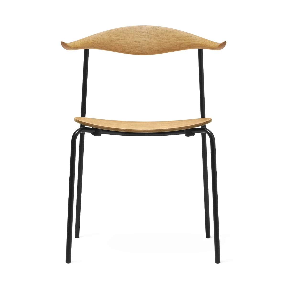 CH88T Chair Oak Oil Black Steel - view 1