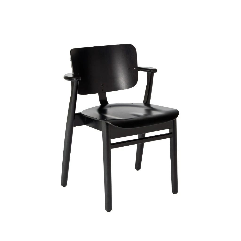 Domus Chair Black Stained Dining Chair - view 1