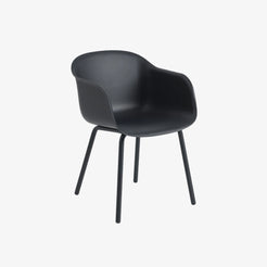 Fiber Outdoor Arm Chair Anthracite Black - view 1