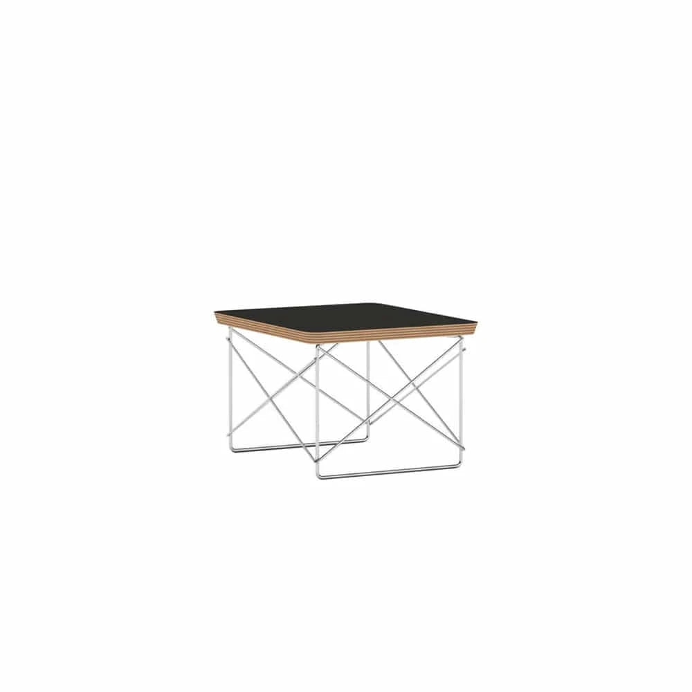 Eames Wire Base Low Table (Black/Chrome) - view 1