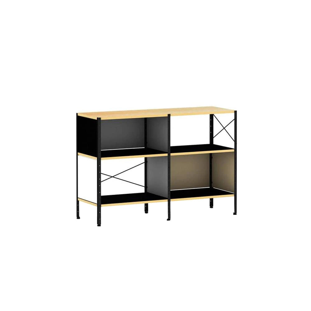 Eames Storage Unit 2 x 2 (Natural / Black) - view 1