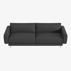 Edge V1 Sofa Mod 21 (Patrol Black, Chrome Leg) - view 1