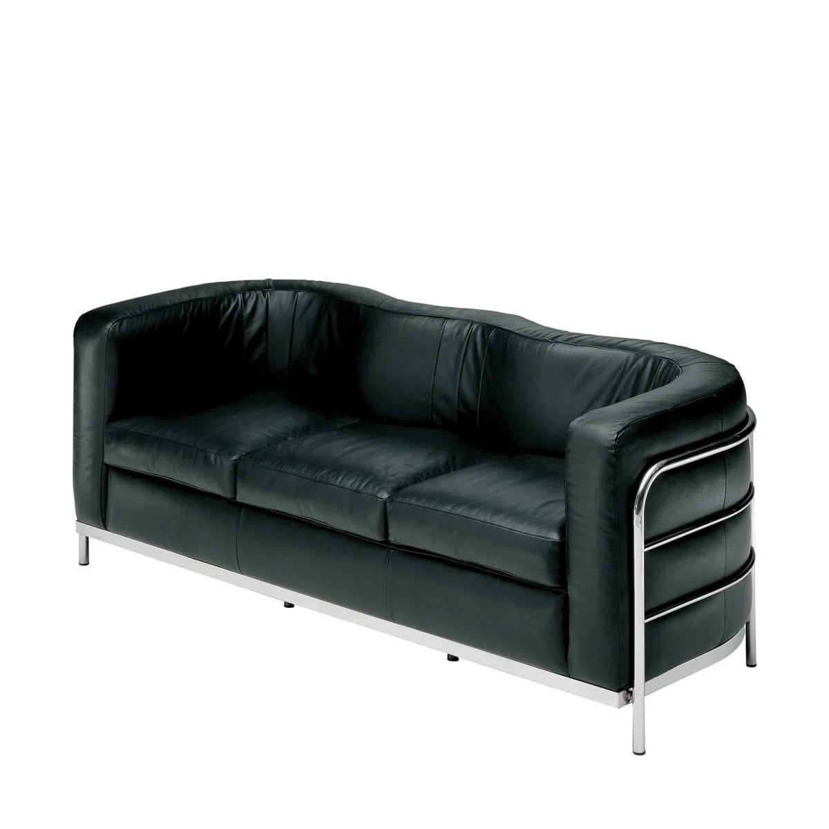 Onda Sofa Black Leather 98 - view 1