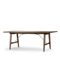 BM1160 Hunting Table Walnut-Oil Brass or Stainless Steel - view 1