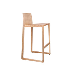 Hana Bar Stool Natural Oak 650 Wood Chair - view 1