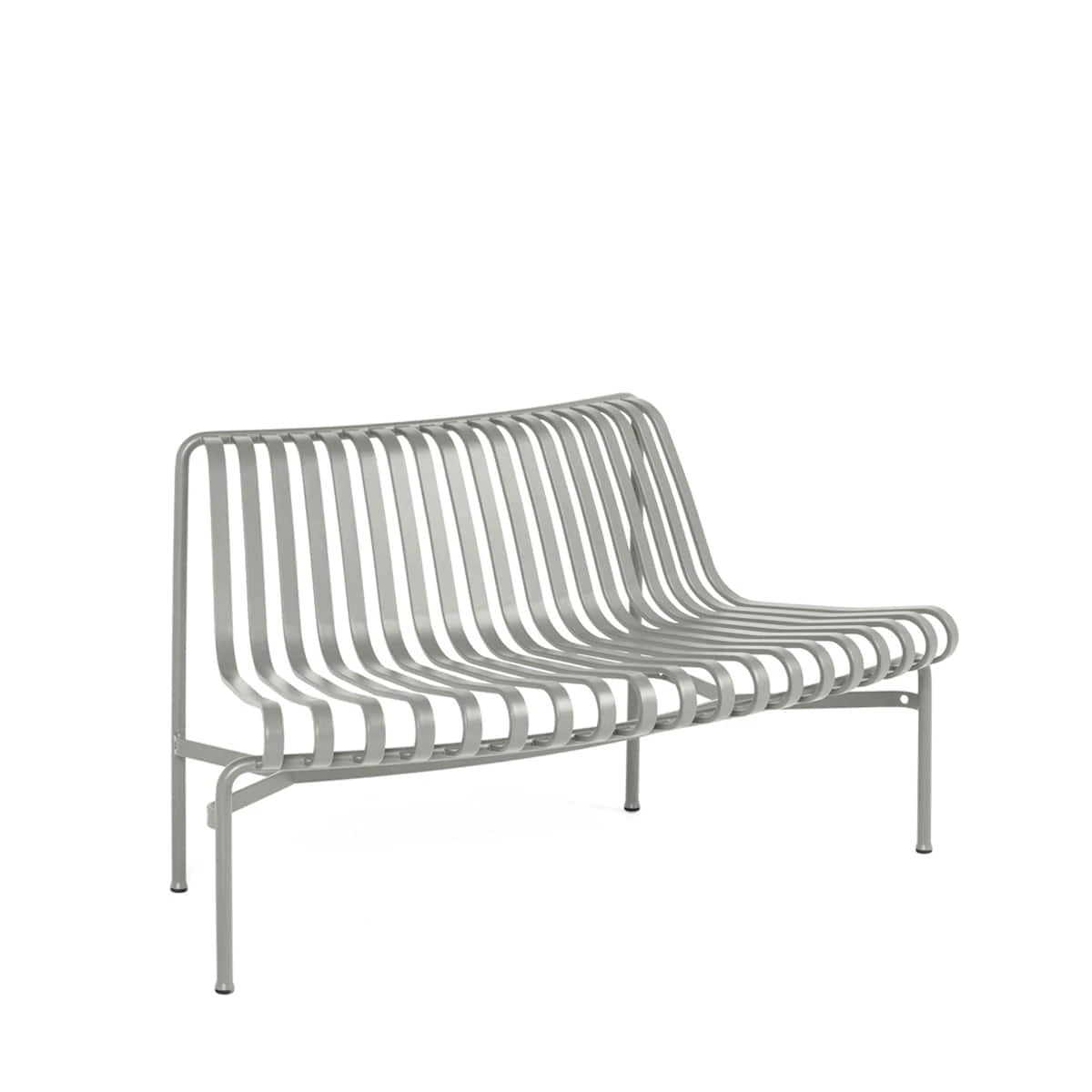 Palissade Park Dining Bench Outdoor Sky Grey - view 1