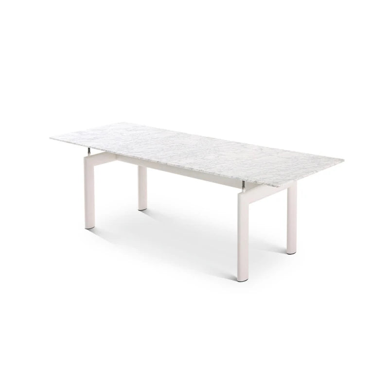 LC6 Carrara Marble, Ivory Base - 6 Table Tube D'Avion - view 1