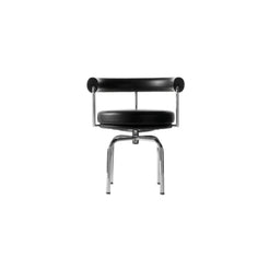7 Fauteuil Tournant (Black) - LC 7 Chair (Black) - view 1