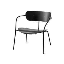 Pavilion Lounge Chair AV5 Black/Black Lacquered Oak - view 1