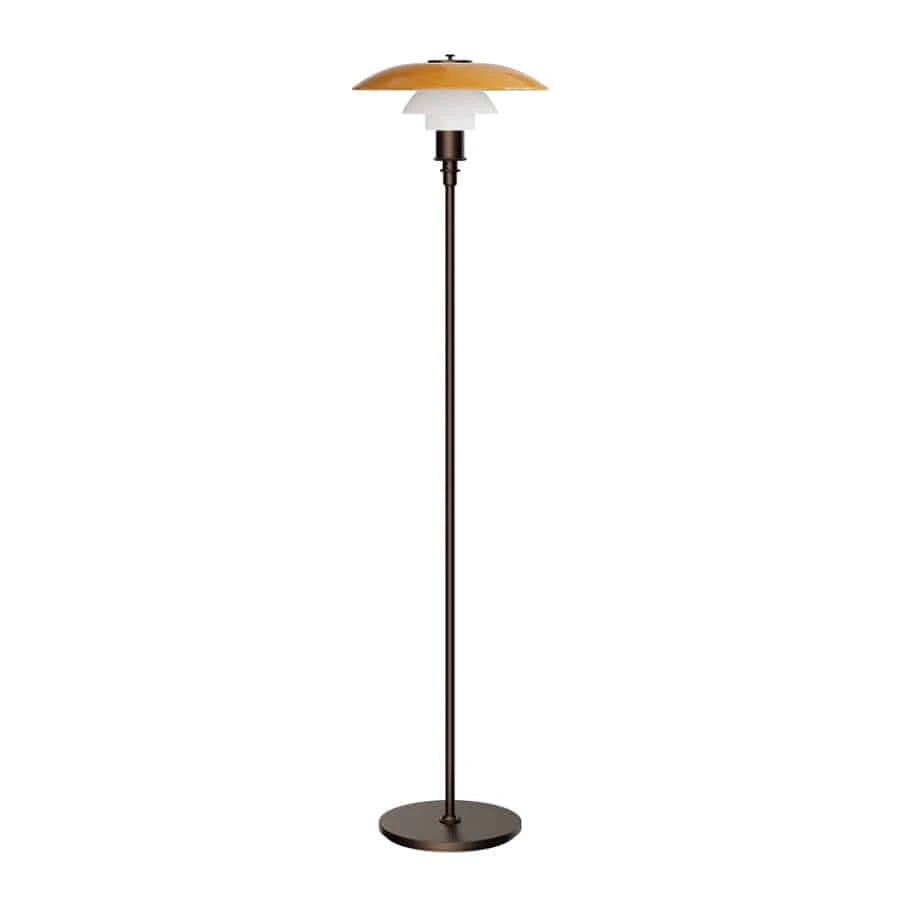 PH 3½-2½ Floor Lamp Centenary Edition Ember/Opal Glass - view 1
